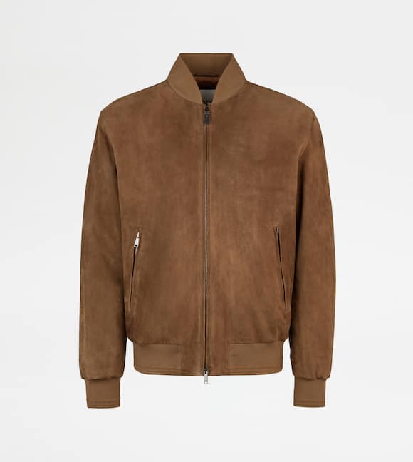 ADA_PRODUCT_ITEM_IMAGE Pashmy Bomber Jacket in Suede