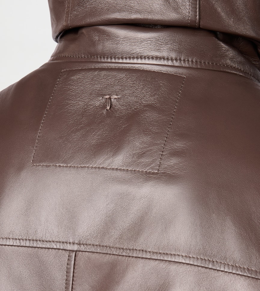 Field Jacket Confort Fit en Napa - Detalle