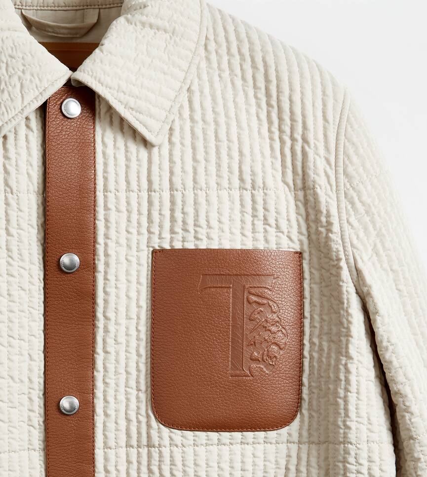 Quilted Overshirt - Detailing