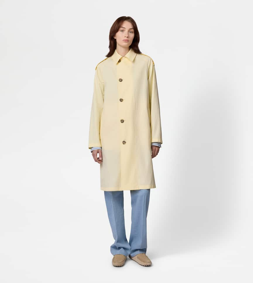 2-in1 Trench Coat in Cotton - undefined