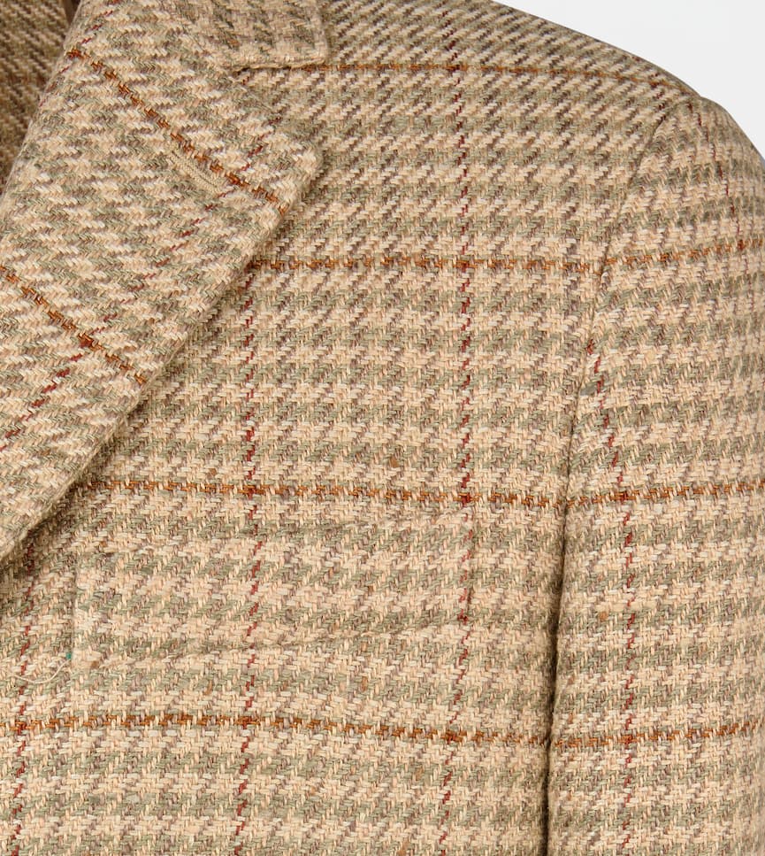 Blazer in Silk Blend Linen - Detailing