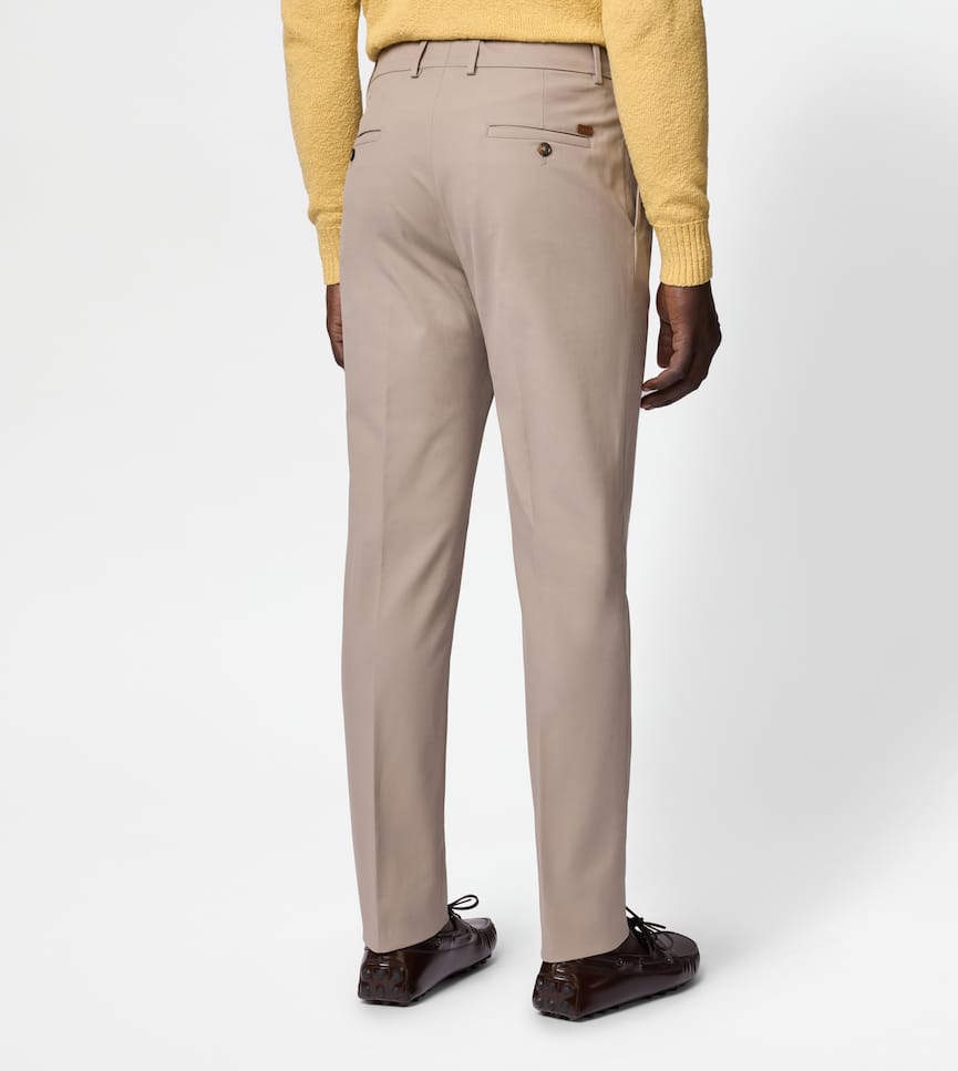 Trousers with Darts - On body