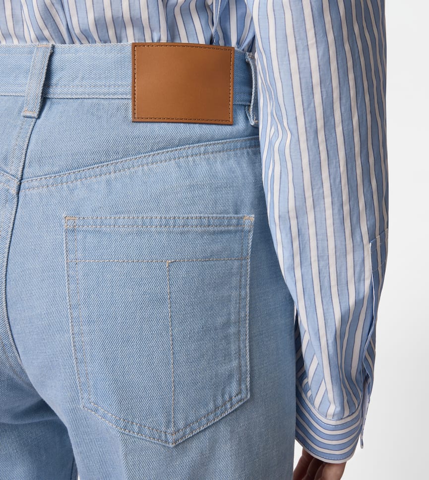 5 Pocket Trousers in Denim - Detailing