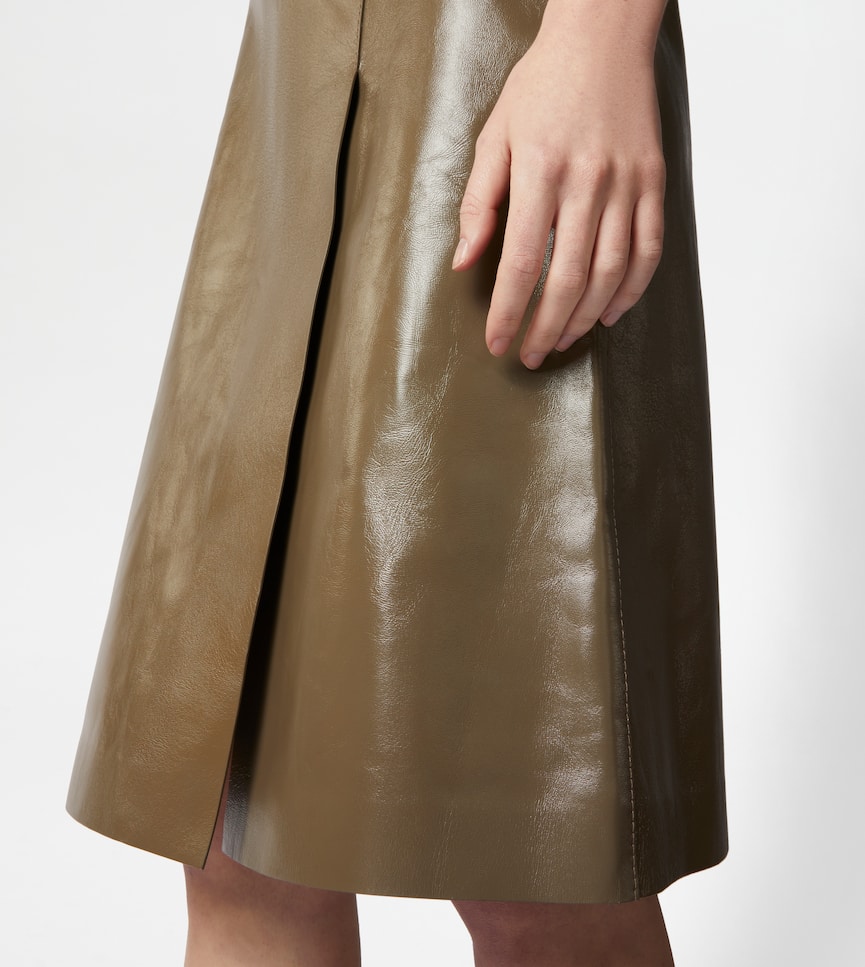 Skirt in Leather - Detailing