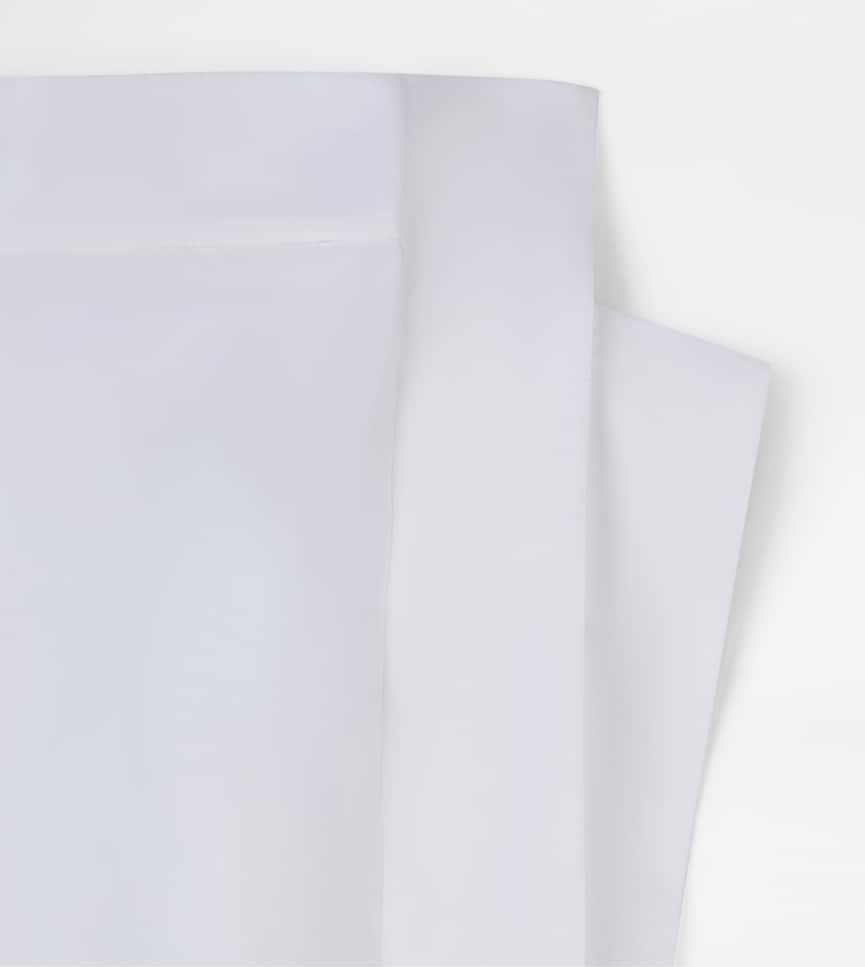 Asymmetric Skirt in Poplin - Detailing