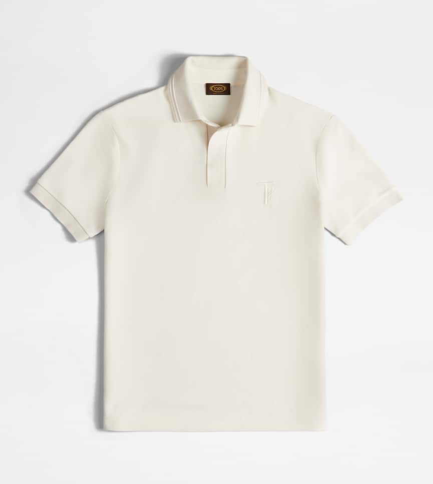 Polo Shirt in Piquet - Front view