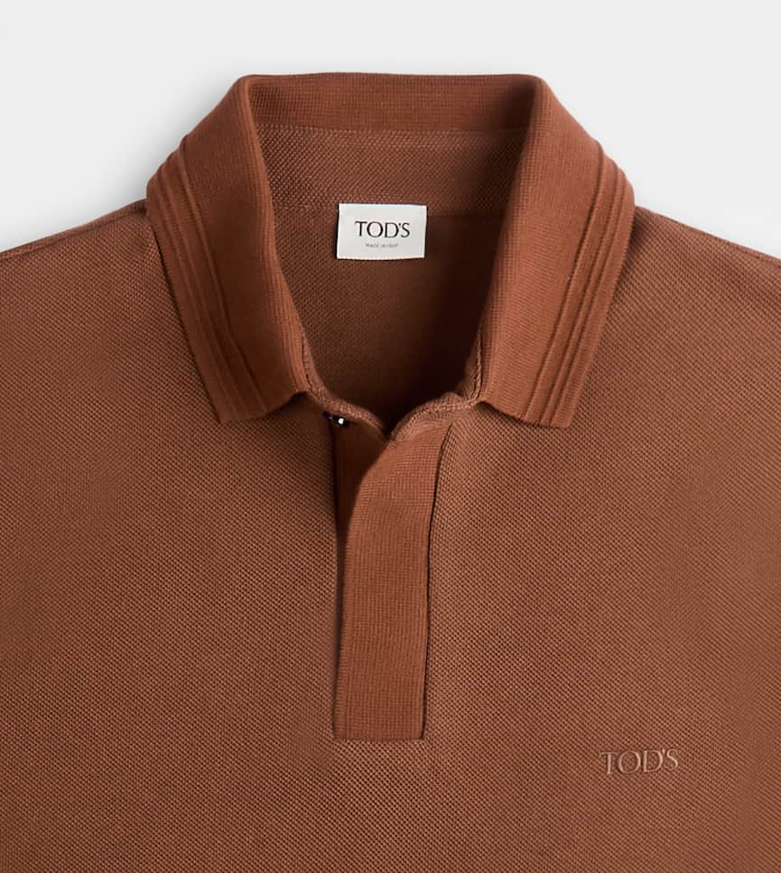 Polo Shirt in Piquet - Detailing