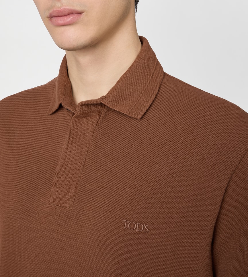 Polo Shirt in Piquet - Detailing