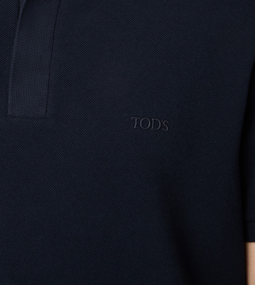 Polo Shirt in Jersey - Detailing