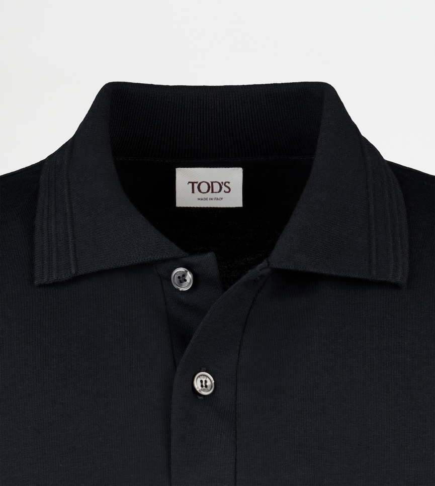 Polo Shirt in Jersey - Detailing