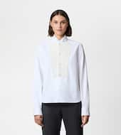 Shirt in Cotton-WHITE