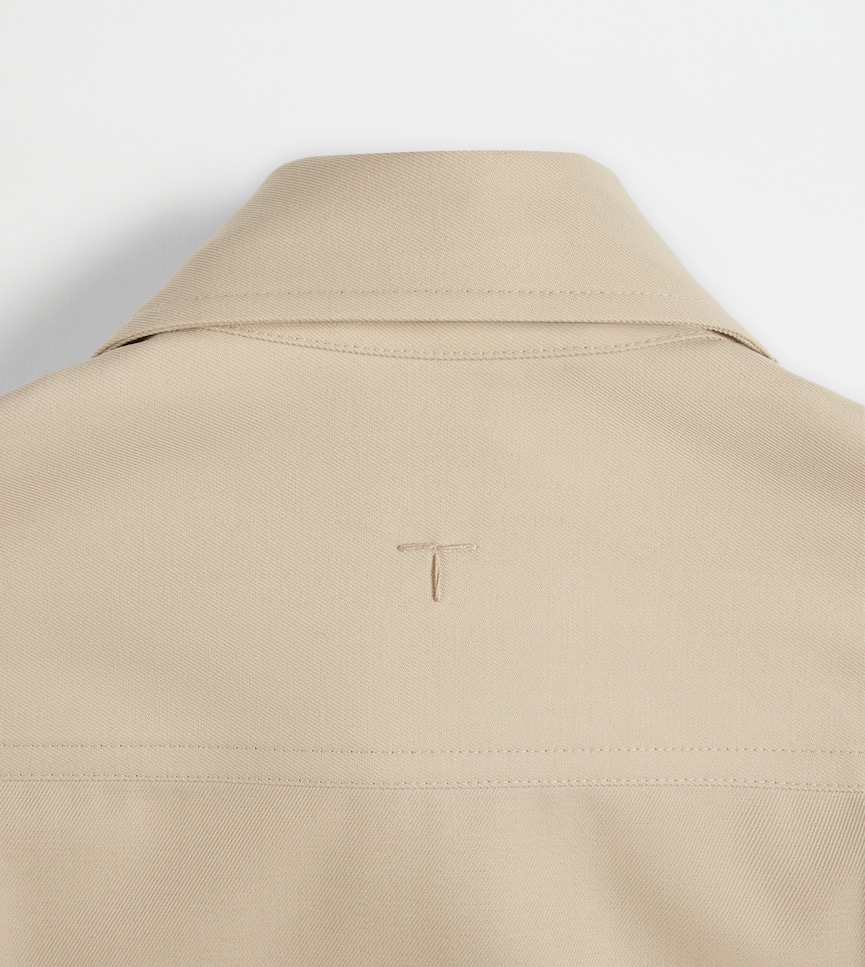 Shirt in Gabardine - Detailing