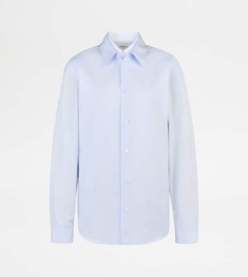 Shirt in Poplin - Front view