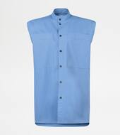 Shirt in Poplin-LIGHT BLUE