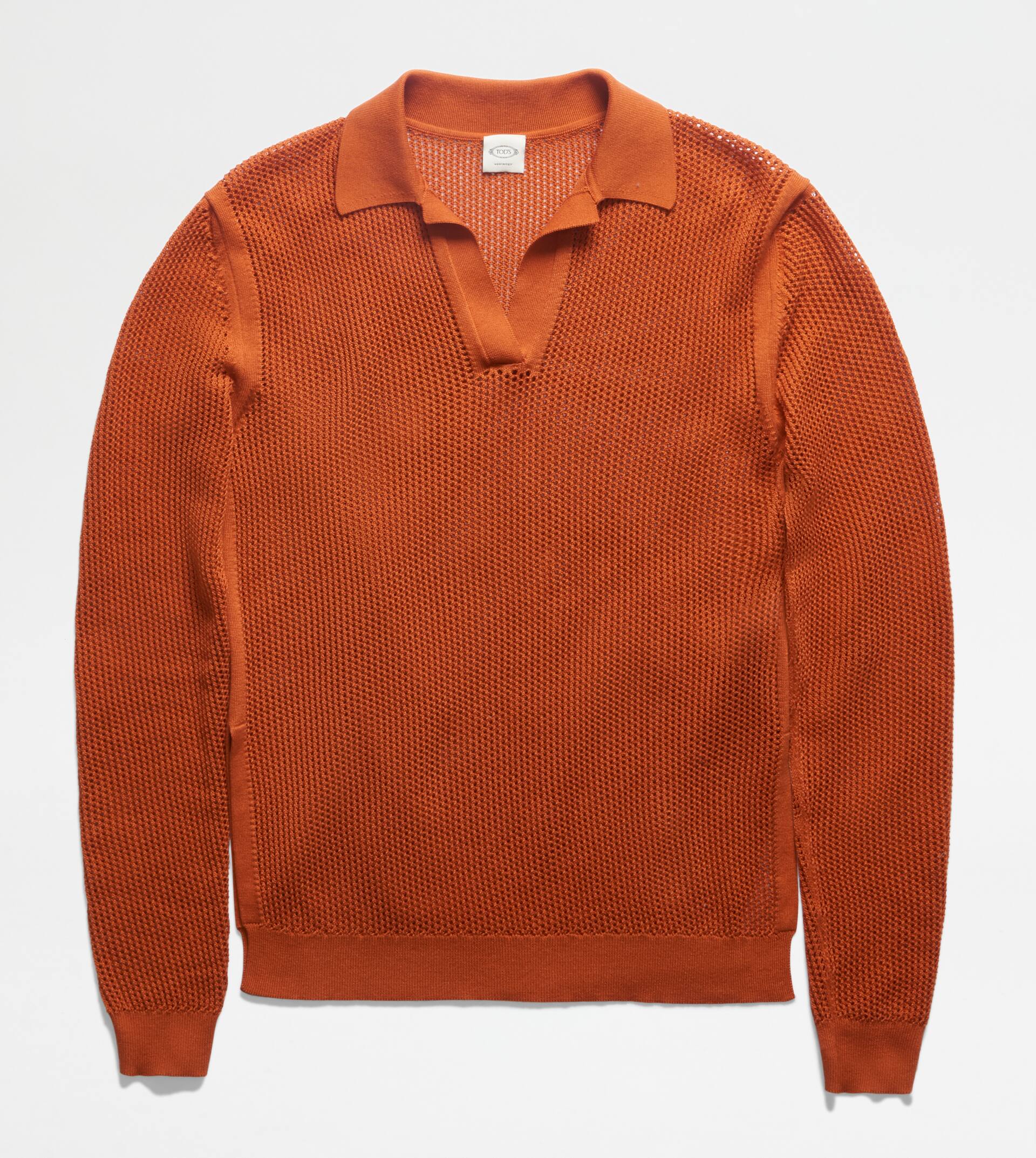 orange knit