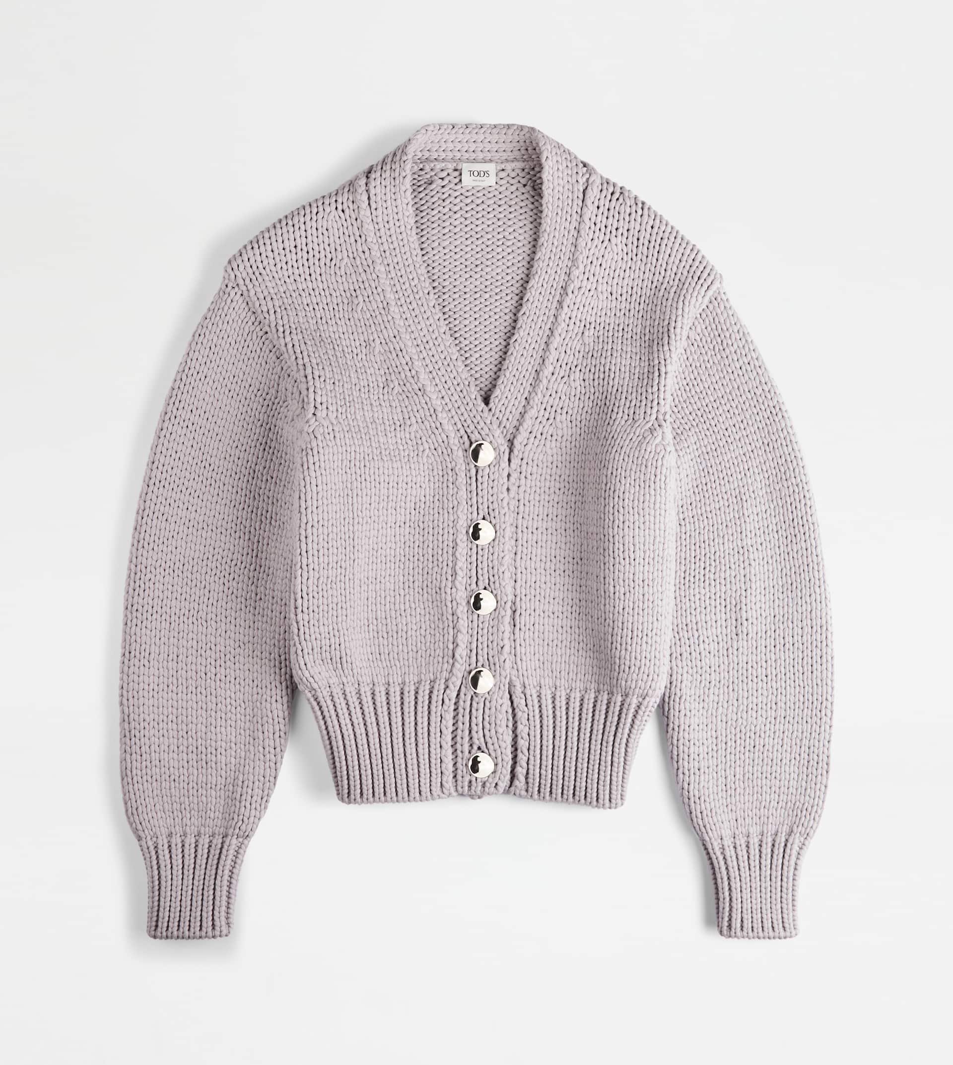 Cotton blend cardigan best sale