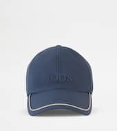 Baseball Cap in Technical Fabric-BLUE