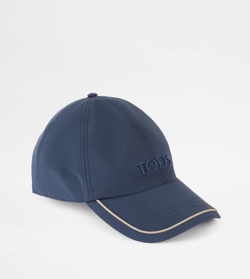 Baseball Cap in Technical Fabric - Three-quarter view