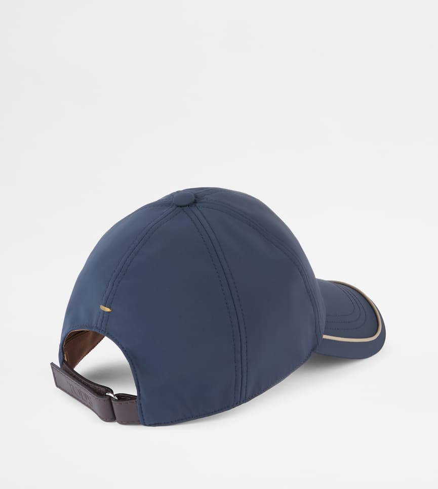 Baseball Cap in Technical Fabric - Rear view