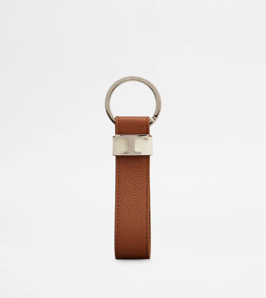 Key Holder in Leather - Front view