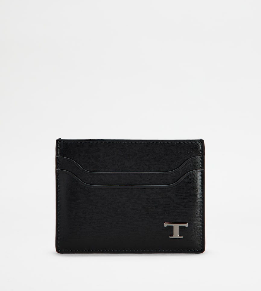 Tod's Card Holder in Leather - Front view