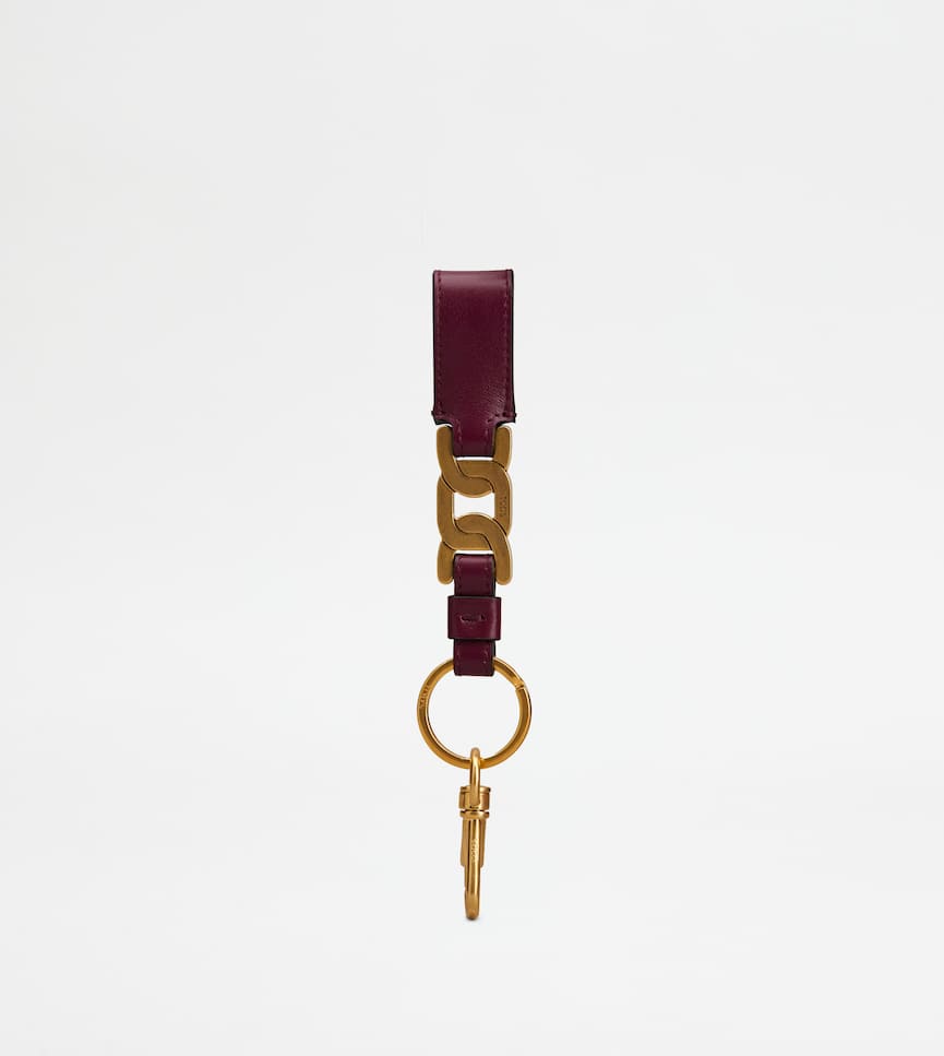 Kate Key Holder in Leather - Front view