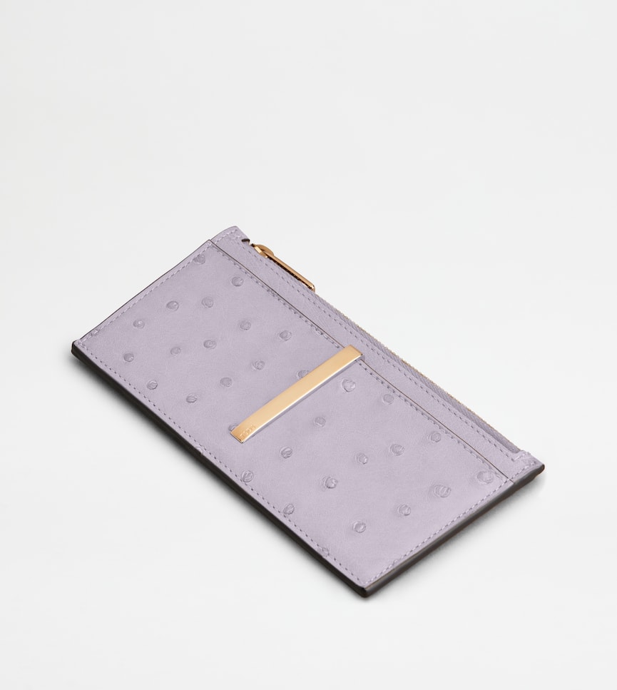 Card Holder in Ostrich - Still life