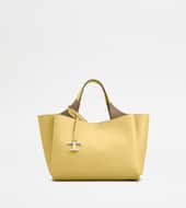 Bag in Leather Mini-YELLOW