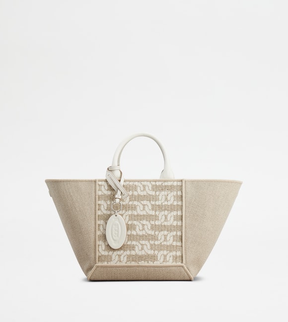 ADA_PRODUCT_ITEM_IMAGE Sac Shopping Tod's Double Up en Tissu et Cuir Petit