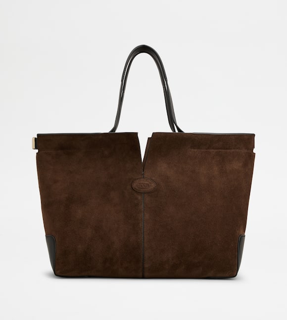 ADA_PRODUCT_ITEM_IMAGE Tod's Di Bag Folio in Suede Medium-Small