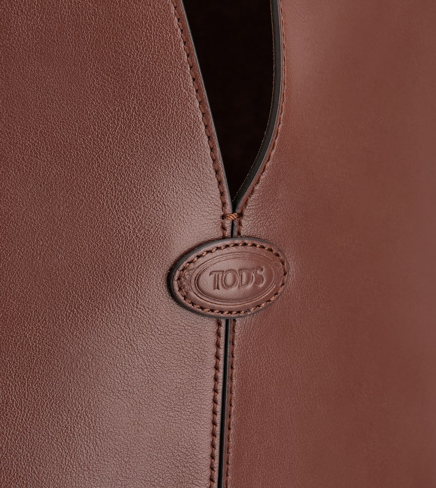 Tod's Di Bag Folio Sac porté Épaule en Cuir Petit - Détail