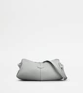 Tod's Di Bag Swing Shoulder Bag in Leather Mini-GREY