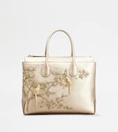 Tod's Di Bag en Piel Mediano-ORO