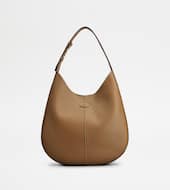 Tod's Di Bag Hobo en Piel Mediano-MARRÓN