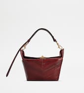 Bolso Tod's  T- Box en Piel  Mini-BURDEOS