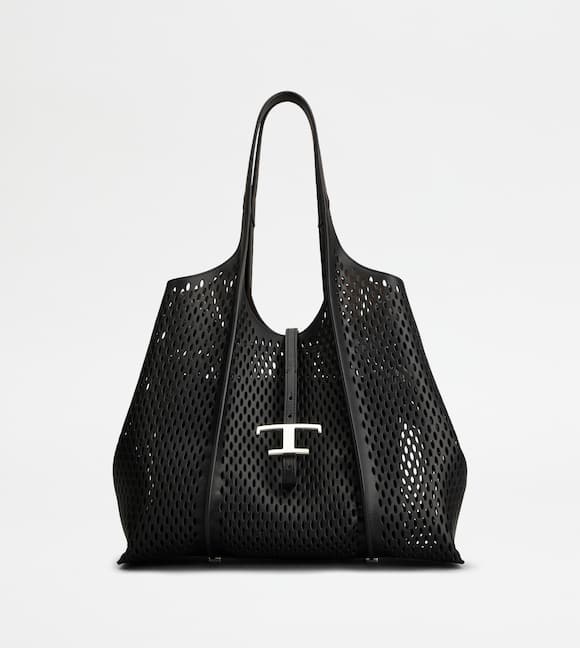 T Timeless Shopping Bag in Leather Medium