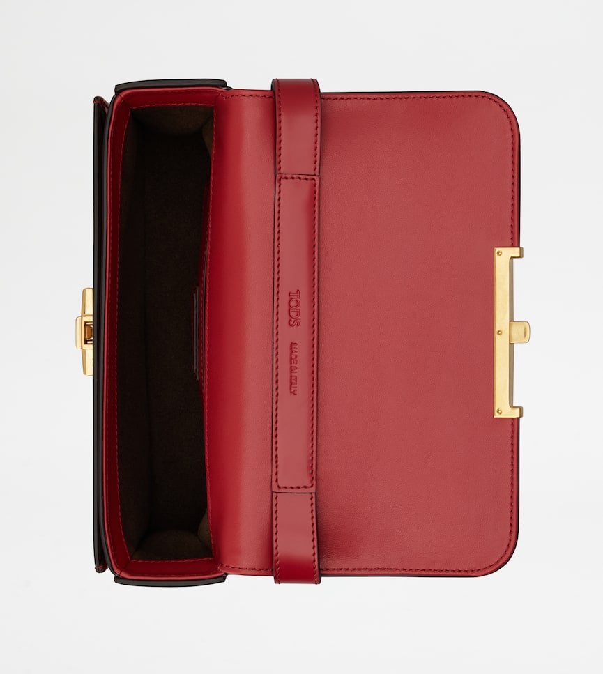 T Timeless Crossbody Bag in Leather CNY Micro - Interior view