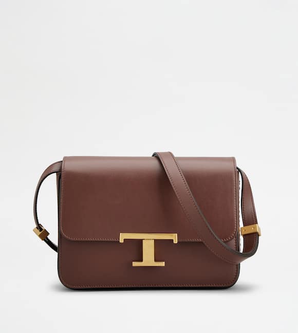 ADA_PRODUCT_ITEM_IMAGE T Timeless Crossbody Bag in Leather Mini