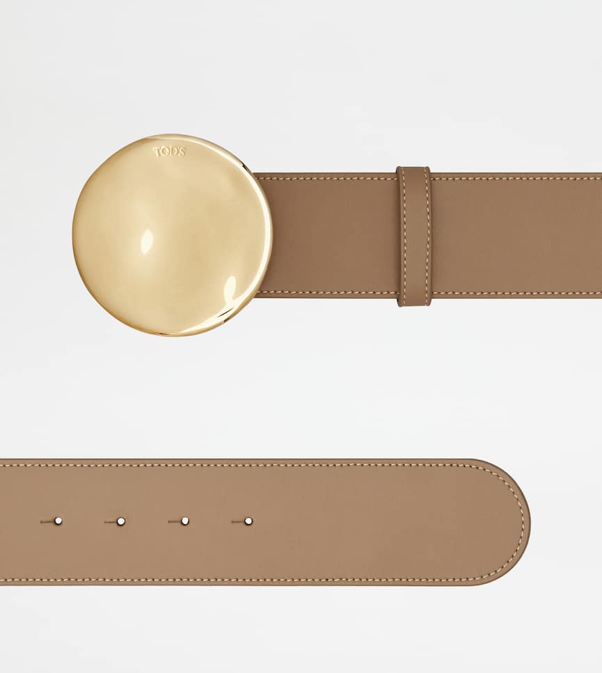 Belt in Leather - Detailing