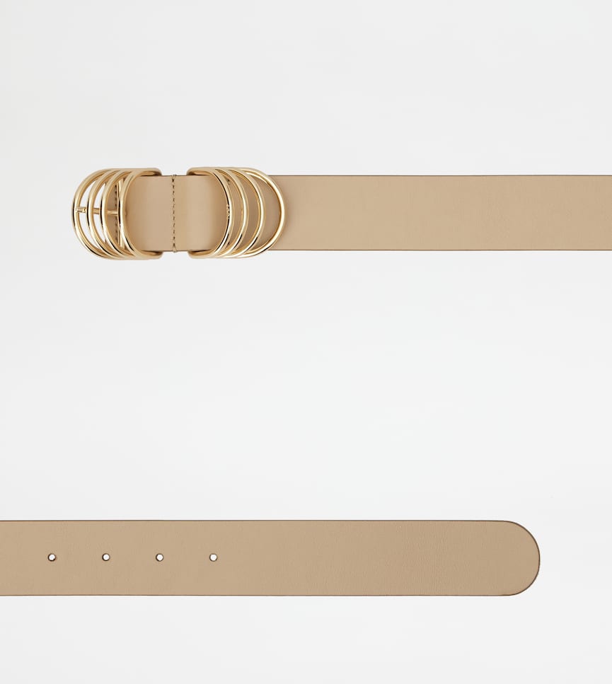 Belt in Leather - Detailing