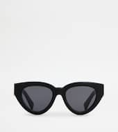 Cat-eye Sunglasses-BLACK