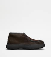 Tod's W. G. Boots in Leather-BROWN, BLACK