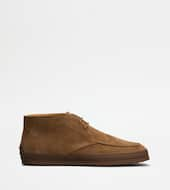 Desert Boots in Suede-BROWN