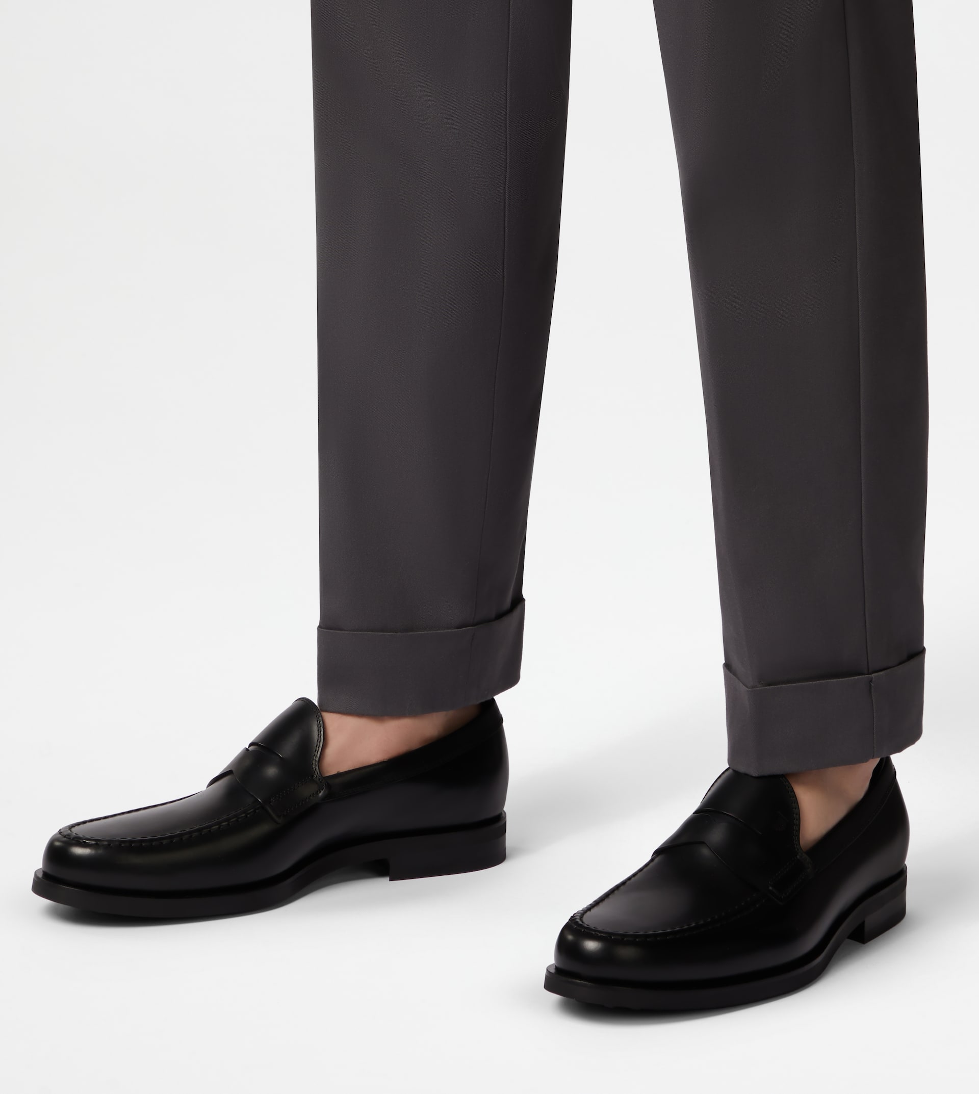 Tod's factory Leather Loafers