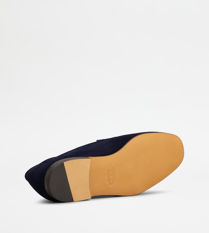 Loafers in Suede - Bottom view