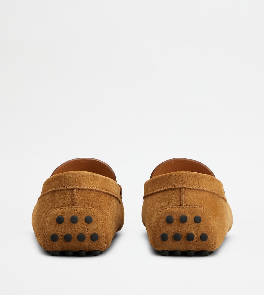 Gommino Driving Shoes in Suede - Rear view