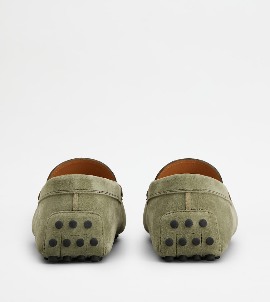 Gommino Driving Shoes in Suede - Rear view