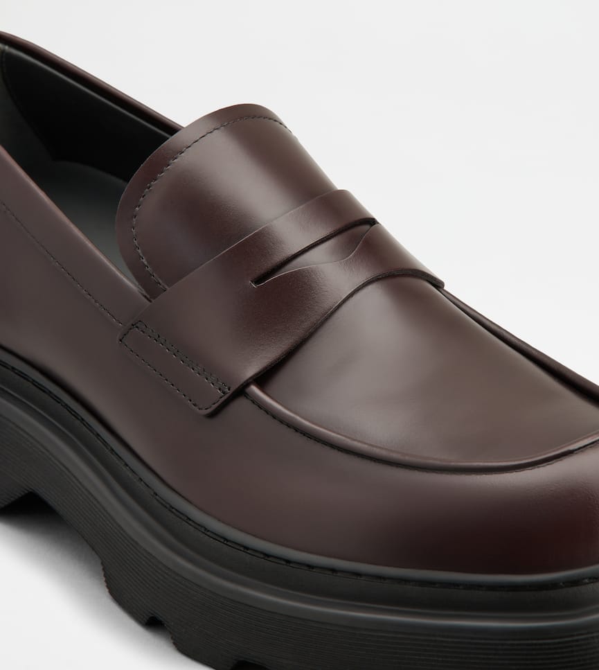 Loafers in Leather - Alternativa dettaglio