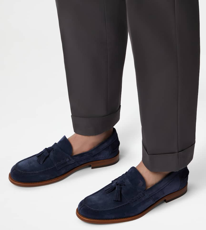 Loafers in Suede - On body