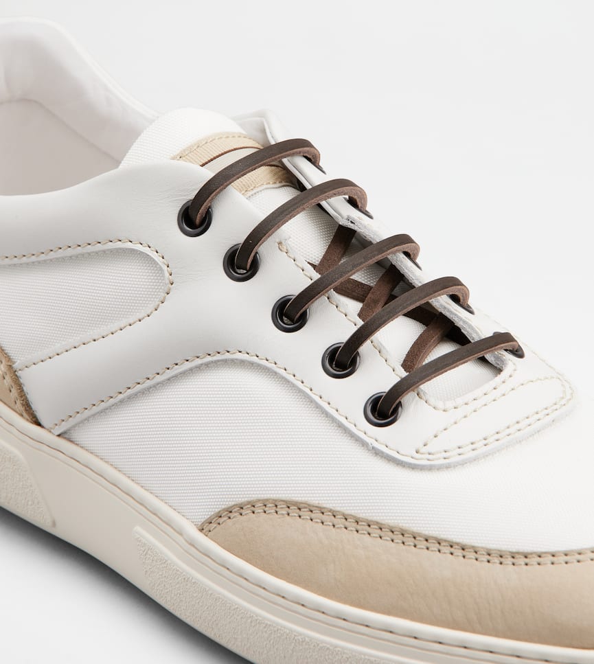 Sneakers in Nubuck and Fabric - Alternativa dettaglio